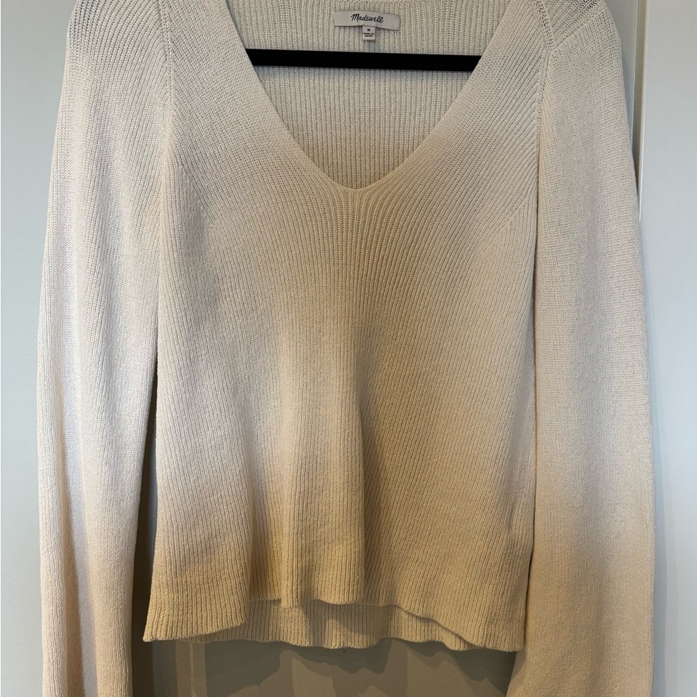 Madewell Women's Cream Sweater